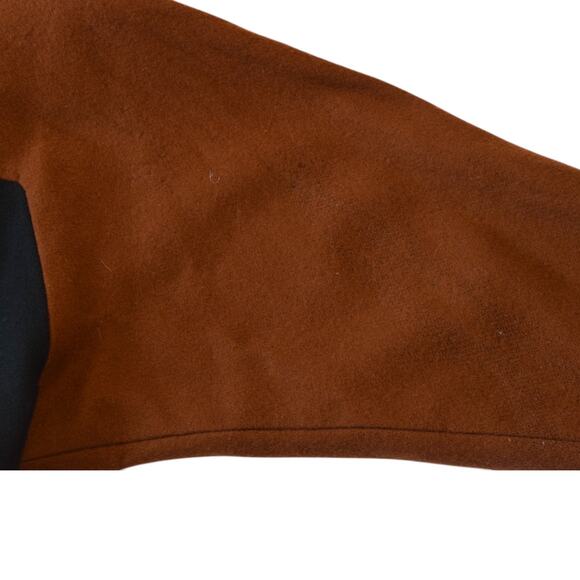 Lady Suzette Brown & Black Wool Blend Coat | Plus Size XL-2XL - Picture 12 of 12